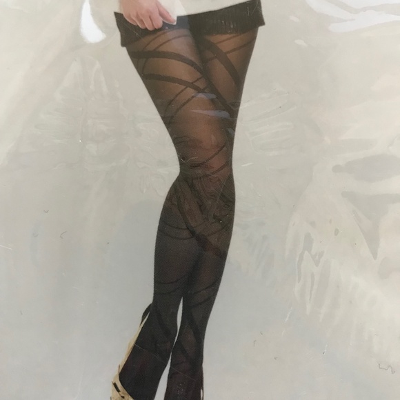 Sexy Stripped Stocking NWT - Picture 1 of 3